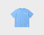 Tijdloos blauw T-shirt