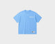 Tijdloos blauw T-shirt